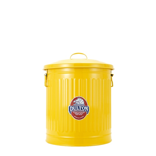MINI GARBAGE CAN YELLOW-L