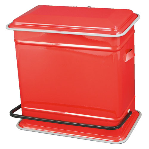 STEP CAN DUAL BUCKET RED