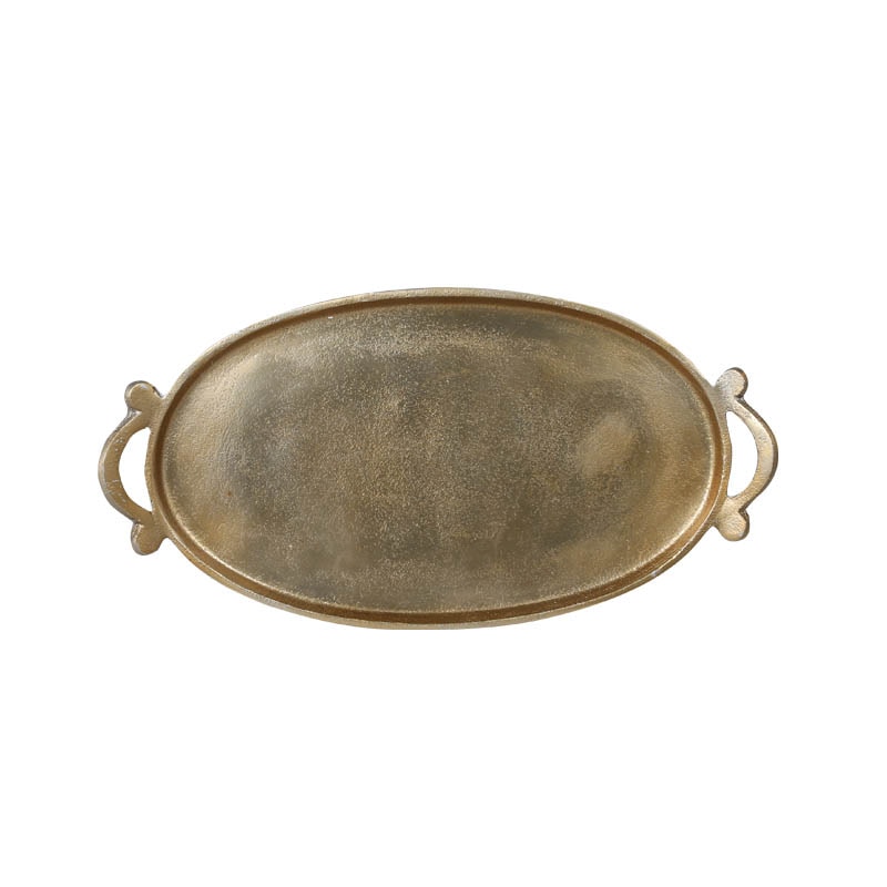 E.P.HOTEL OVAL TRAY S GOLD