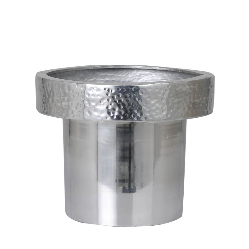 METAL POT COVER M SLV