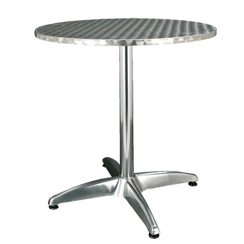 ALUMINUM ROUND TABLE ''70''