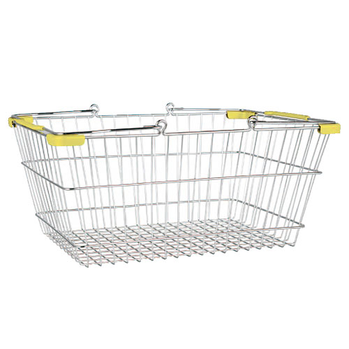 MARKET BASKET-L (CHROME/YELLOW)