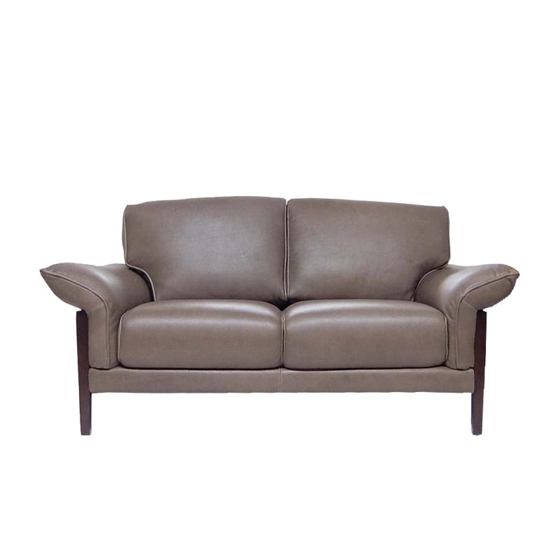 LEATHER SOFA 2 SEATER MOCHA