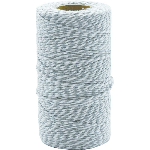 TWISTED STRING WHITE/GRAY