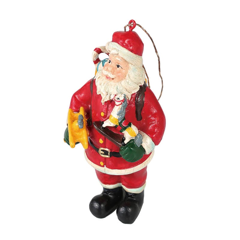 HANGER SANTA WITH AIRPLANE