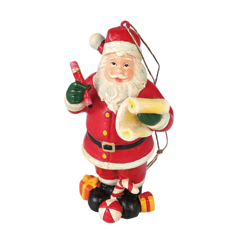 HANGER SANTA WITH LIST