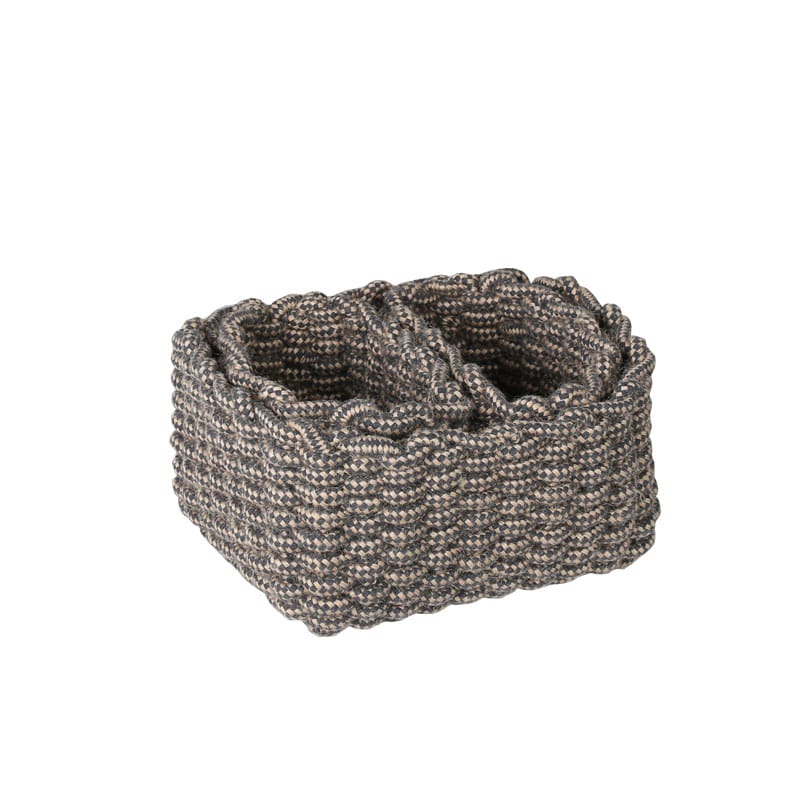 MIXED ROPE BASKET 3PCS SET