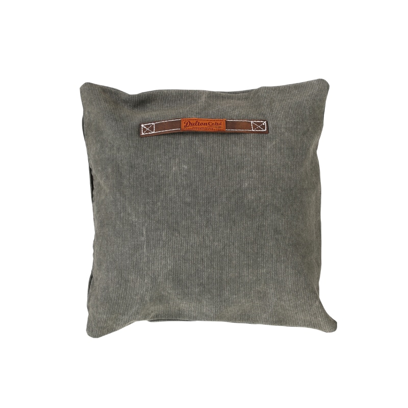 CORDUROY CUSHION 45 OLIVE
