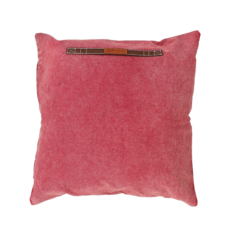 CORDUROY CUSHION 60 RED