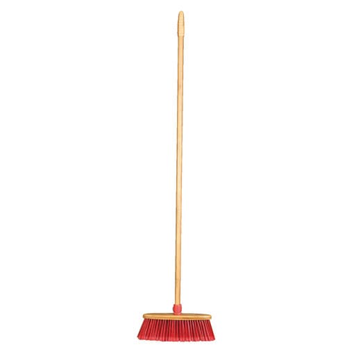 BAMBOO LONG BROOM RED