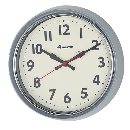 WALL CLOCK CLASSIC GRAY