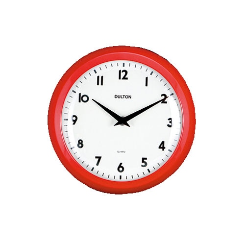 WALL CLOCK RED
