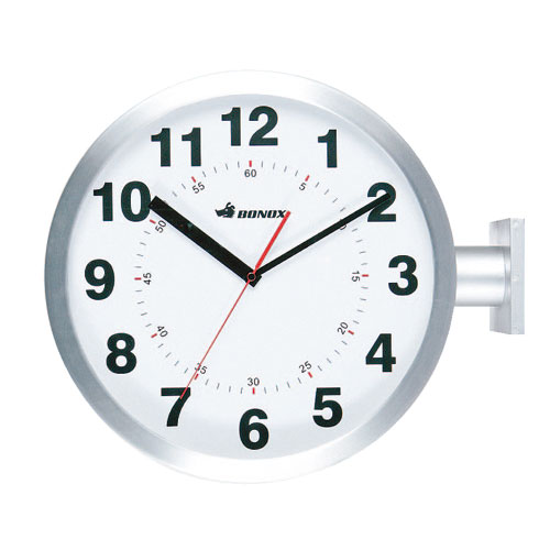 DULTON ONLINE SHOP | DOUBLE FACES WALL CLOCK SILVER(SILVER ...