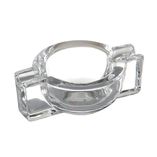 GLASS ASHTRAY ''2REST''
