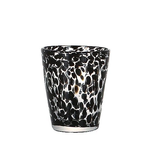 GLASS CUP GENTLEMEN TORTOISE A-BK