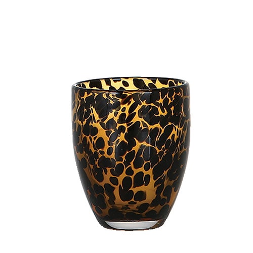GLASS CUP GENTLEMEN TORTOISE B-AM