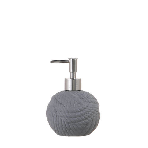 SEASIDE STONEWARE DISPENSER GRAY