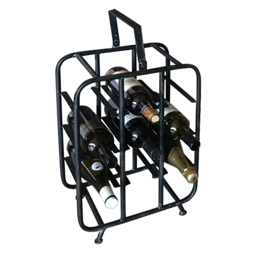 METAL WINE RACK BARBERA"