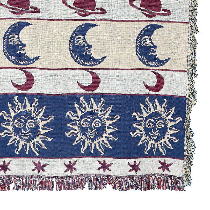 JACQUARD THROW ''ASTRONOMY''