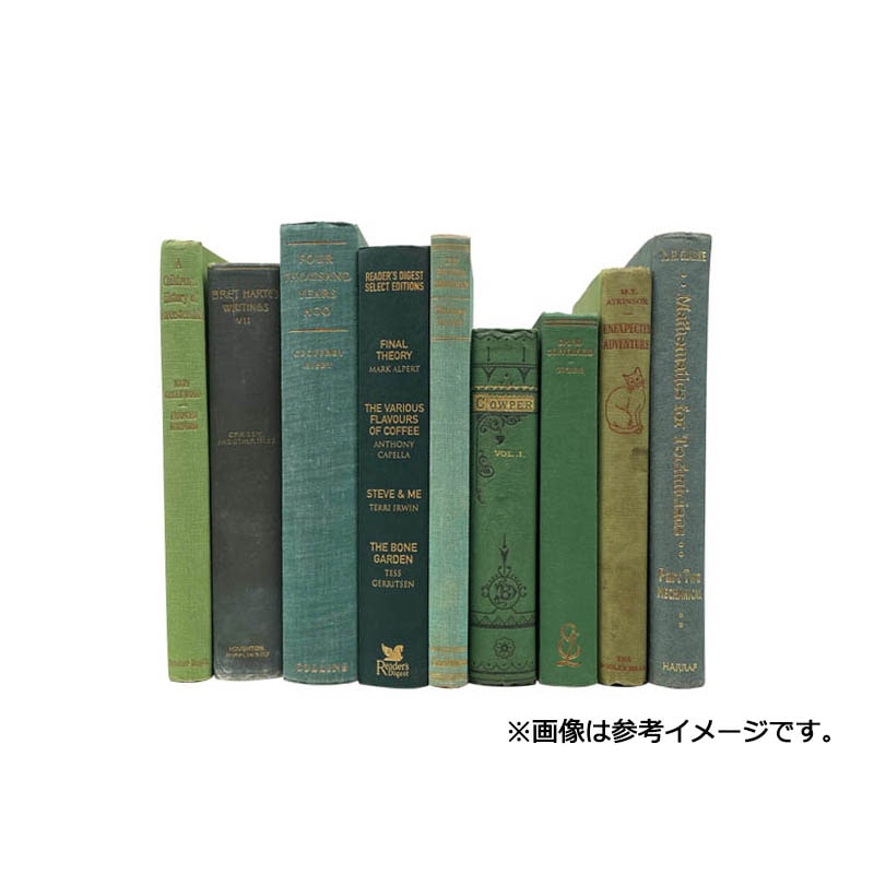USED BOOK GREEN-25cm