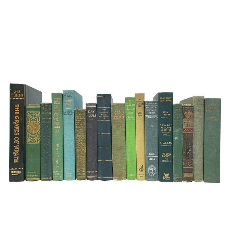 USED BOOK GREEN-50cm