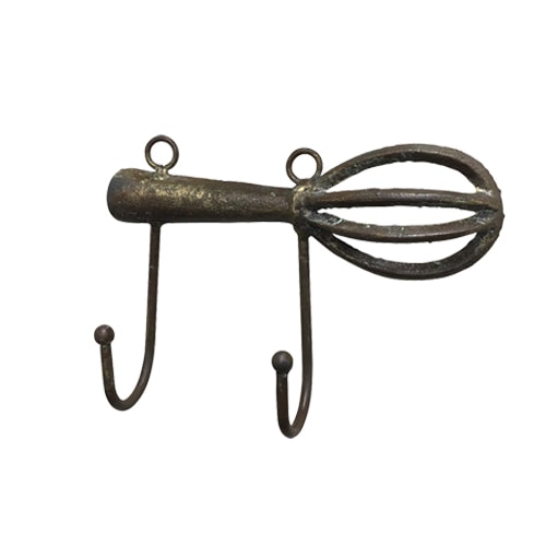 IRON HOOK SLOTTED SPOON