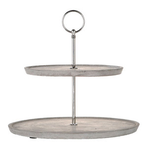 SOLID PLATE  2TIER