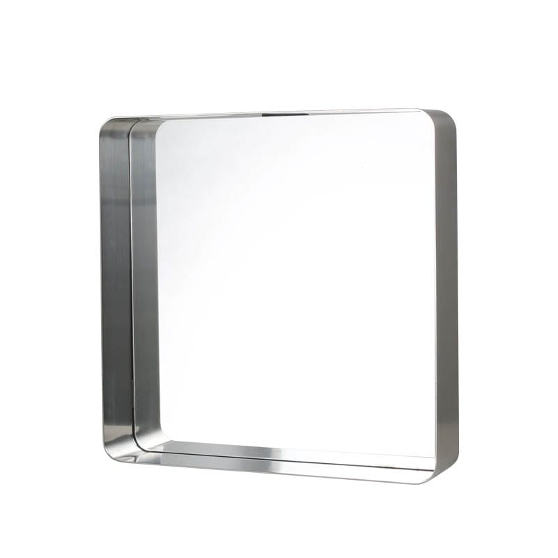 MIRROR WITH STEEL FRAME SATIN FINISH