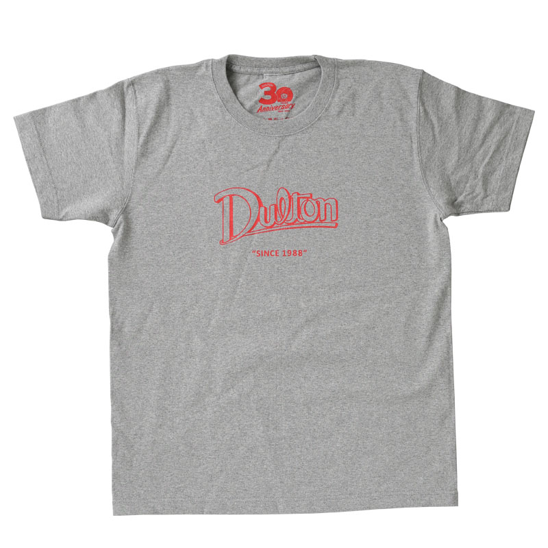 DULTON 30th-Anniversary T-SHIRTS GRAY L