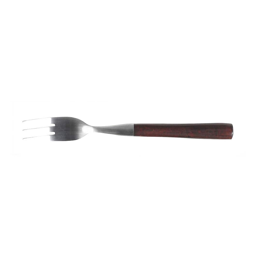 BAKELITE  BROWN DESSERT FORK