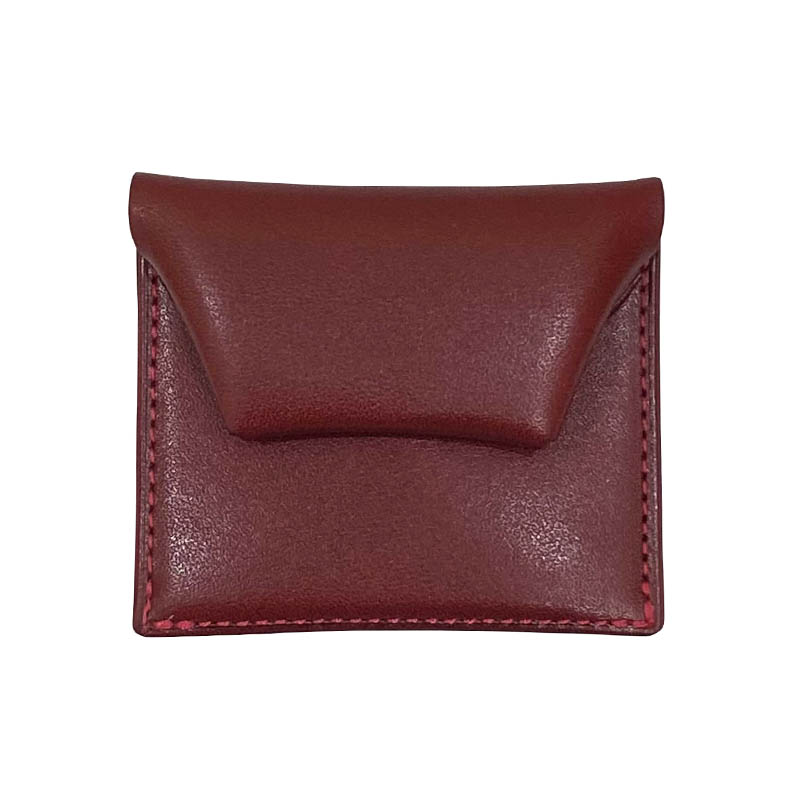 SQUARE COIN CASE RED
