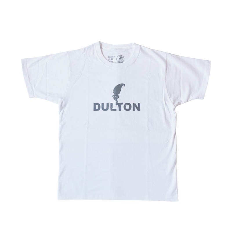 DULTON T-SHIRTS "SKIP" WT/LGY S