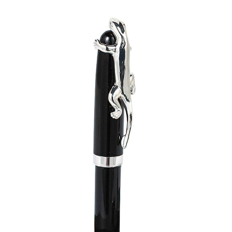 BALLPOINT PEN LIZARD BLK