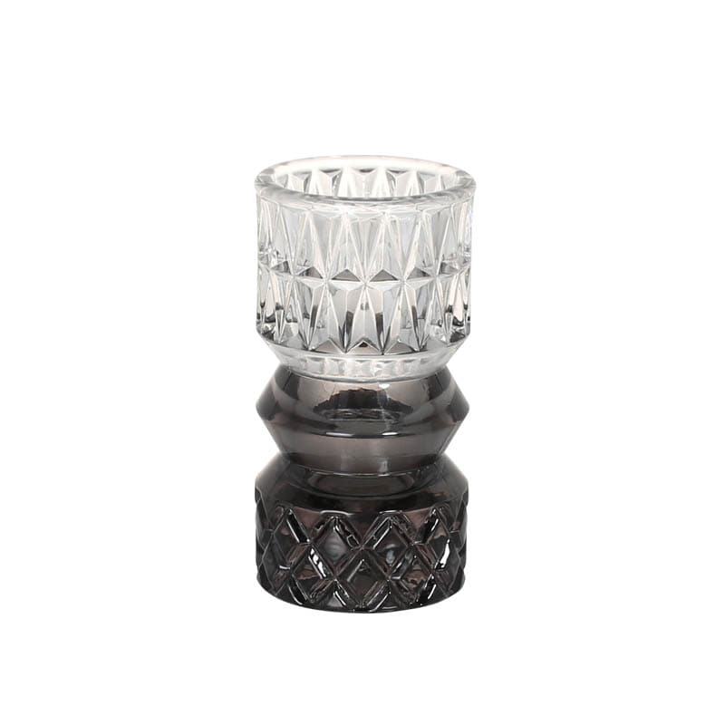 GLASS VASE BLACK