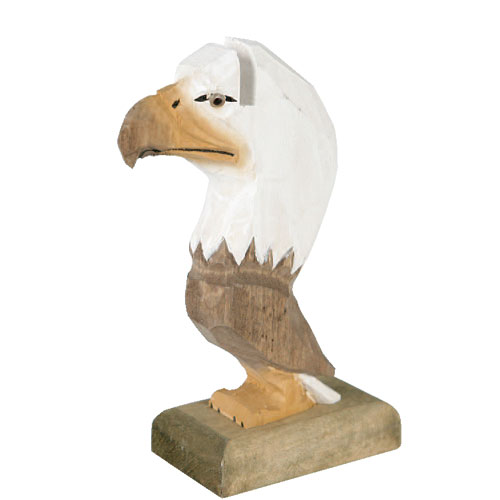 WOODEN GLASSES HOLDER SAFARI  EAGLE