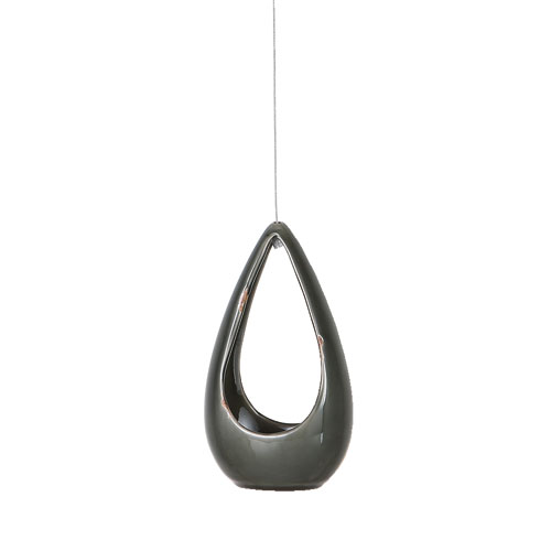 WIRE HANGING VASE S  MOSS