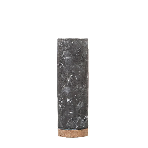 TUBE VASE CHIMNEY CHARCOAL L