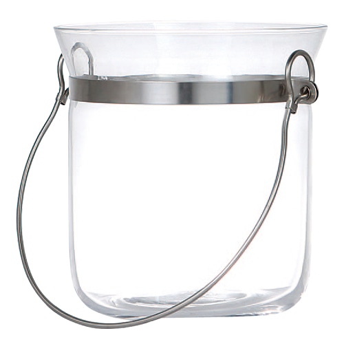 GLASS ICE BUCKET L