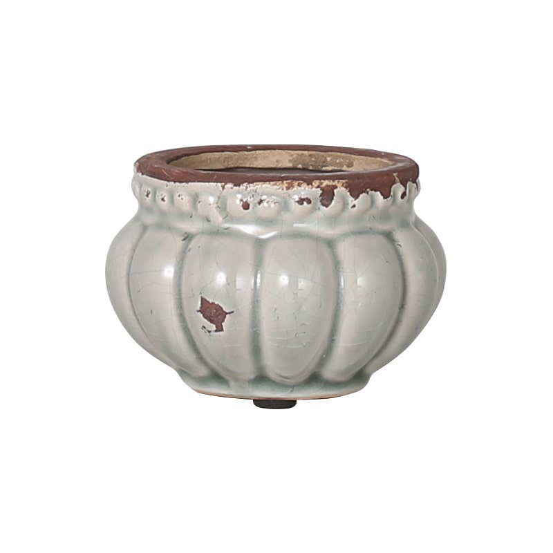 PLUMPLY POT ''ASH GRAY''