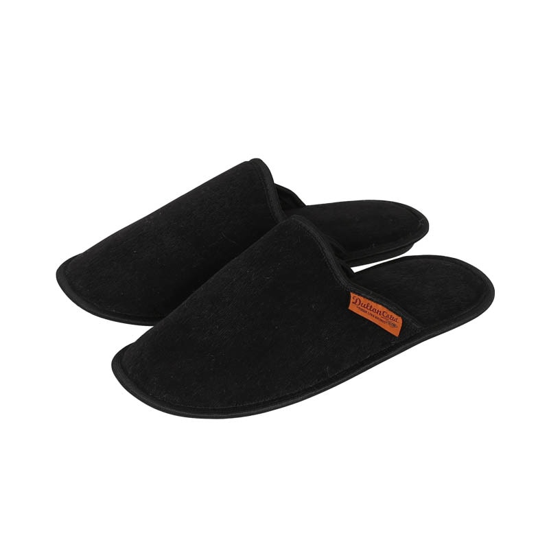CORDUROY SLIPPERS WOMEN_BLACK