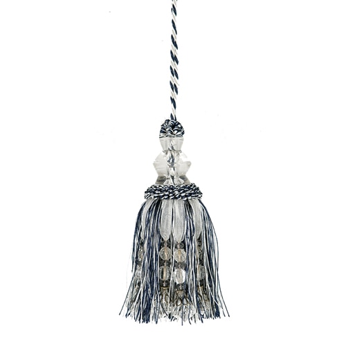 TASSEL  IVORY/NAVY