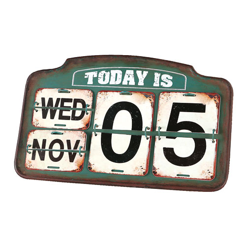 IRON CALENDAR