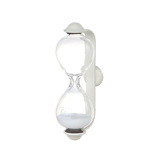 SANDGLASS  BARMA  1min IVORY/WT SAND
