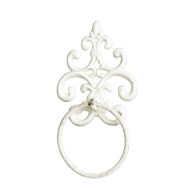 TOWEL RING IVORY