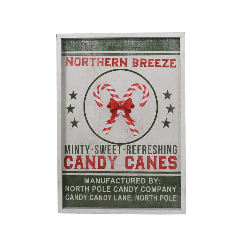 ART FRAME CANDY CANES