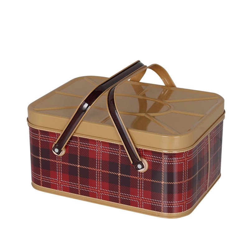 DULTON ONLINE SHOP | TIN BASKET RED(SQUARE RED): ハウスウェア