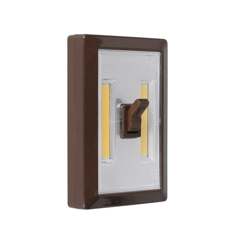 L.E.D TOGGLE SWITCH LIGHT BROWN