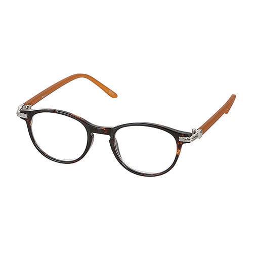 READING GLASSES BROWN/YELLOW 2.0