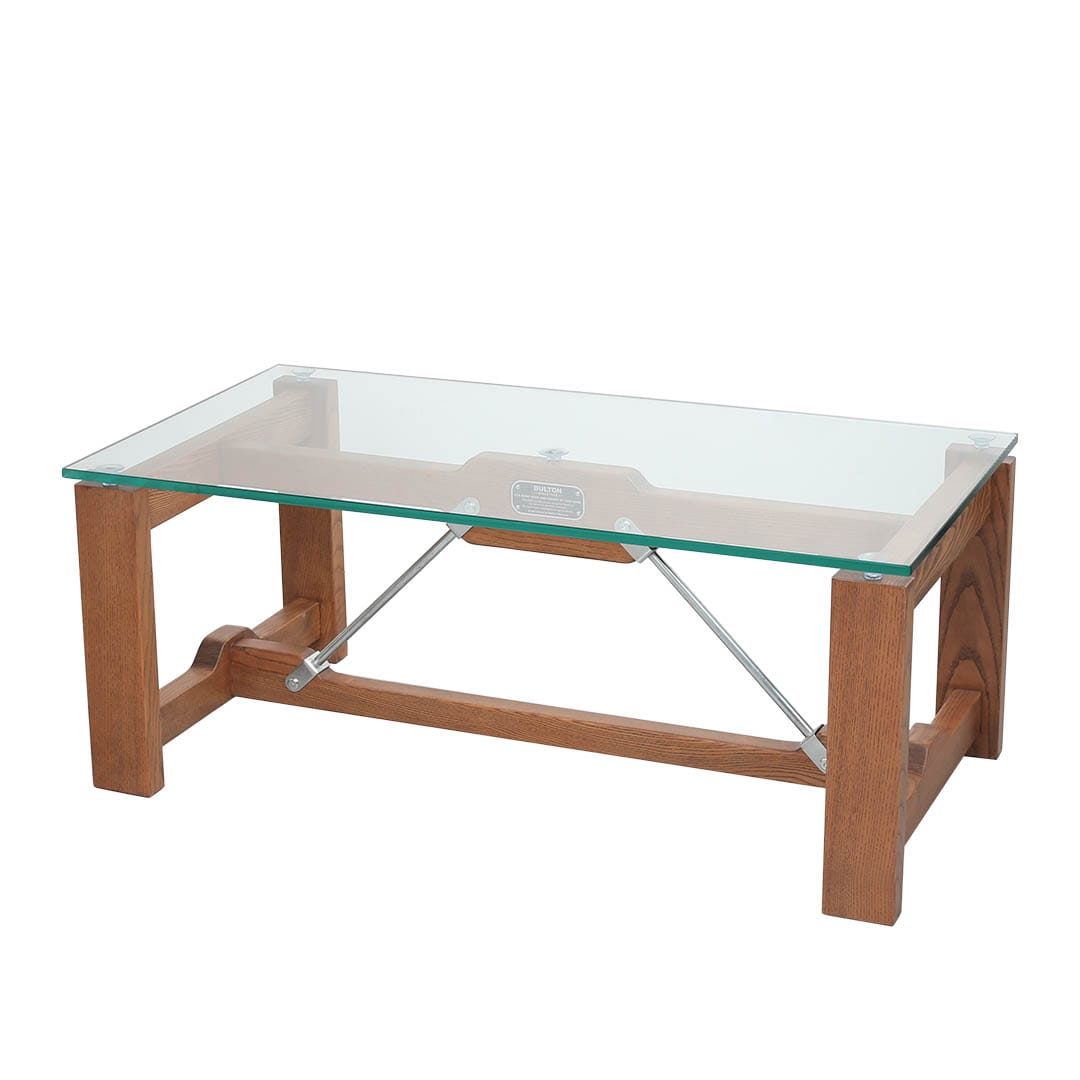 "WRIGHT" COFFEE TABLE CLEAR