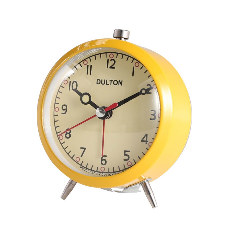 ALARM CLOCK YELLOW